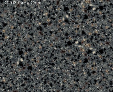 HI MACS Granite G103 Gray Onix